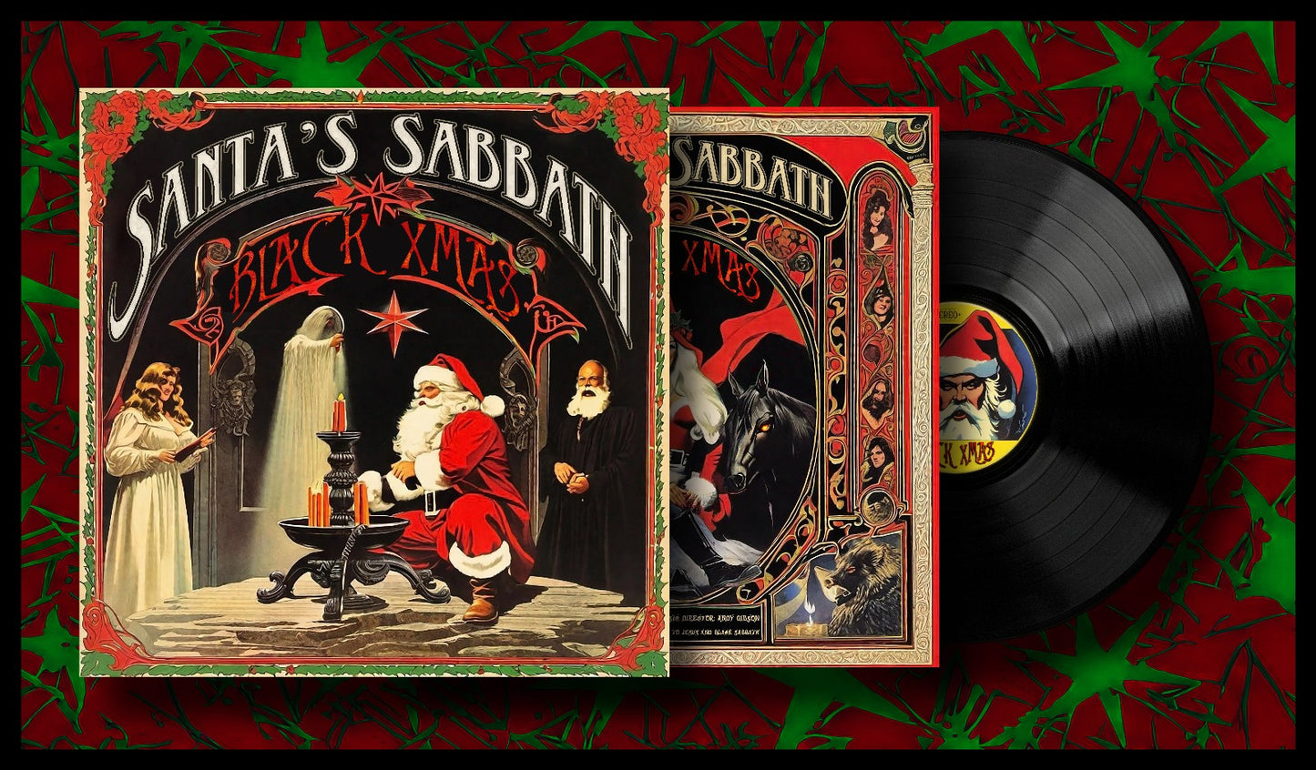 Santa Sings Sabbath - LP (1st Pressing only a few left)